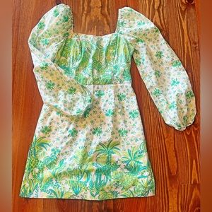 Lilly Pulitzer Lime Green Romper